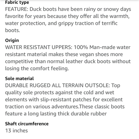 Men’s brown duck boot waterproof 12 - Picture 7 of 8